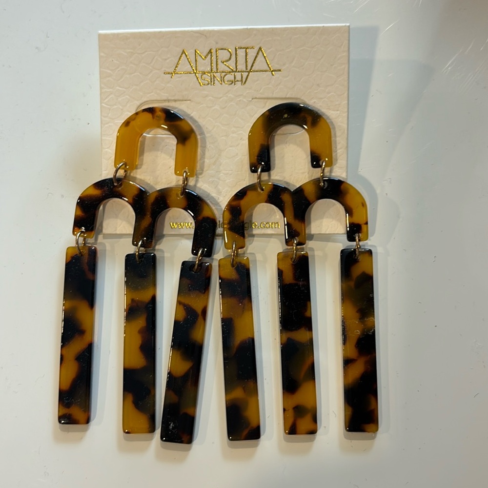 Tortoise Shell Earrings